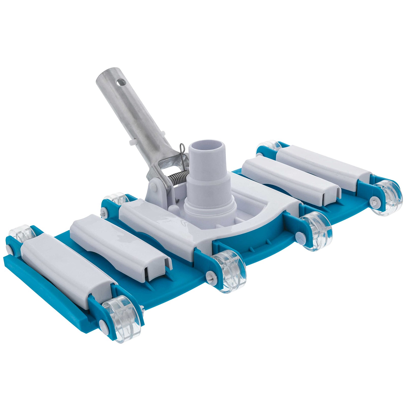 U.S. Pool Supply 14″ Manual Vacuum Head for Inground 14 Inch, White/Teal