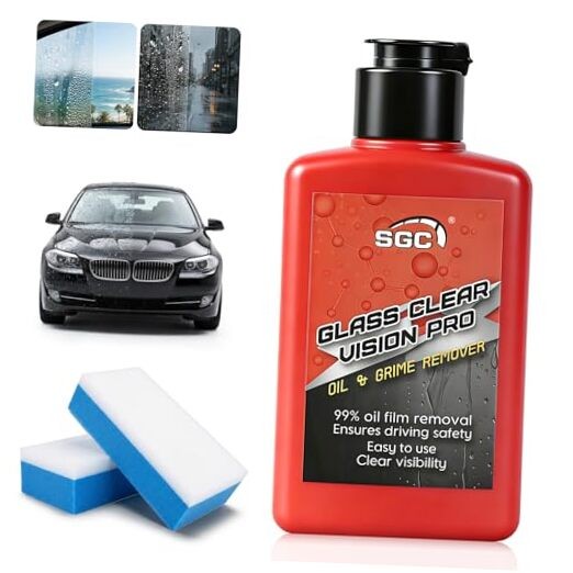 SGC Professional Cleaner Paste for Cars Glass Clear Vision Pro – Heavy Duty
