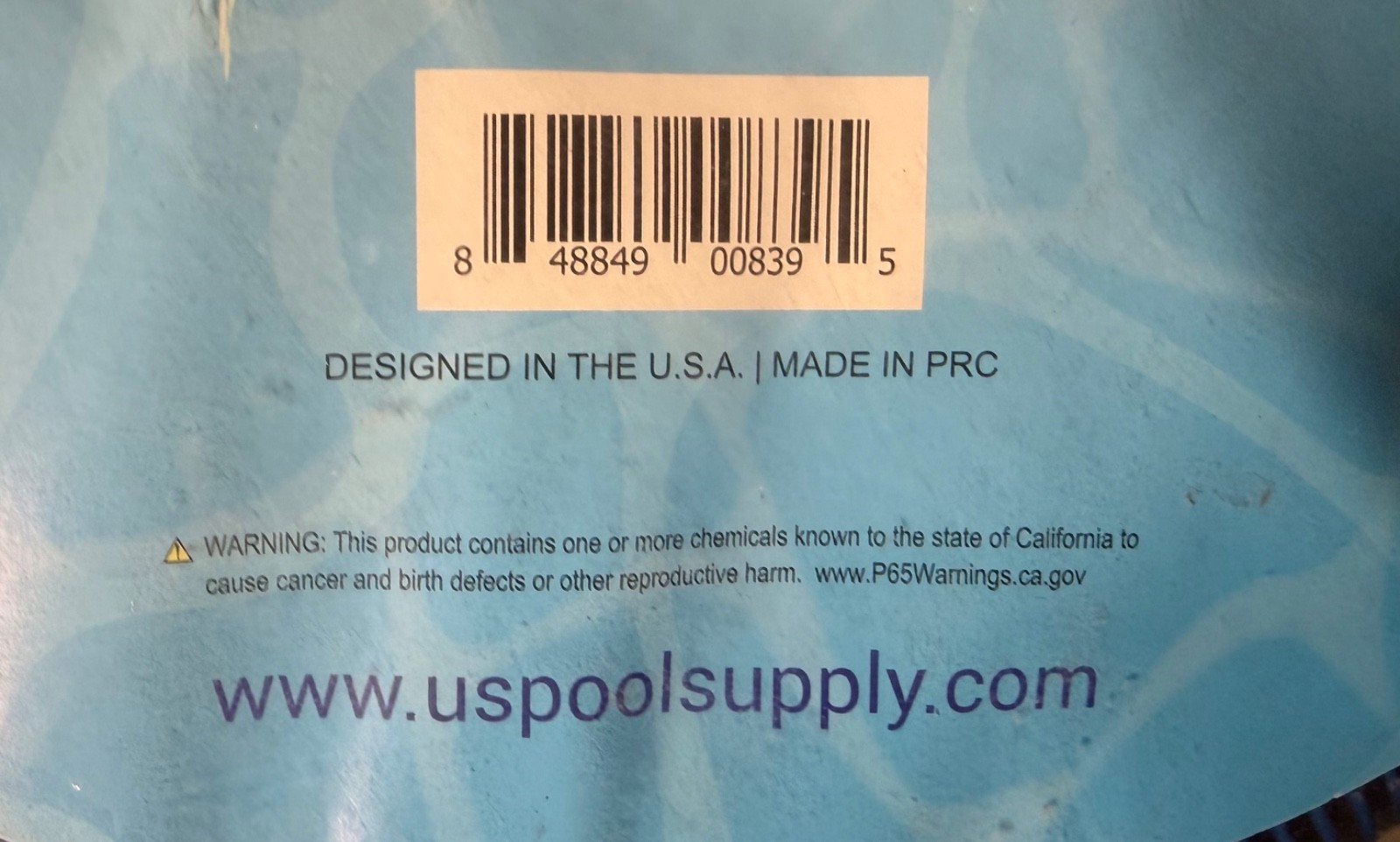 NEW U.S. Pool Supply Inground Pool Vacuum Hose 1.5″ x 36′ Kink-Free Swivel Cuff