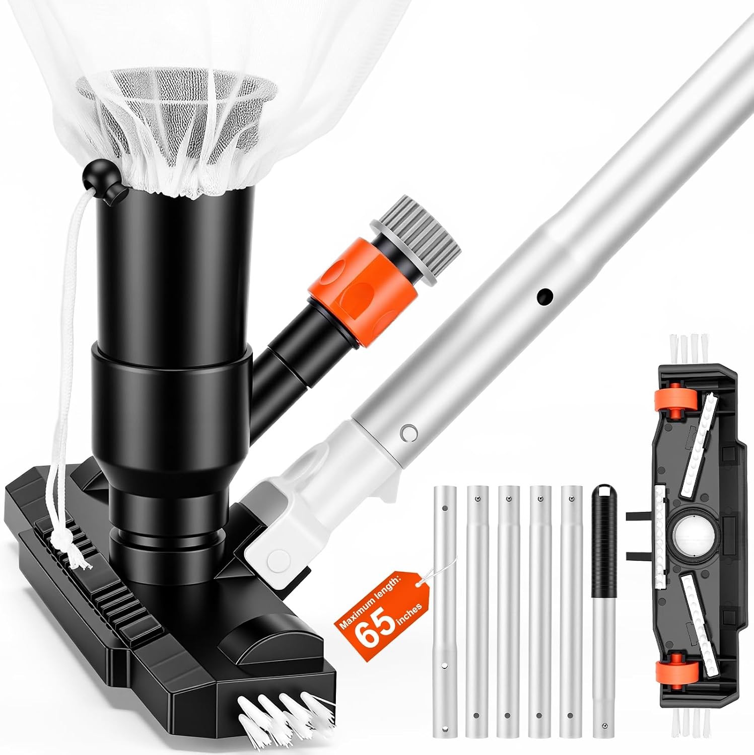 Portable Pool Vacuum Jet for Above Ground Pool, Spas, Ponds & Fountains |