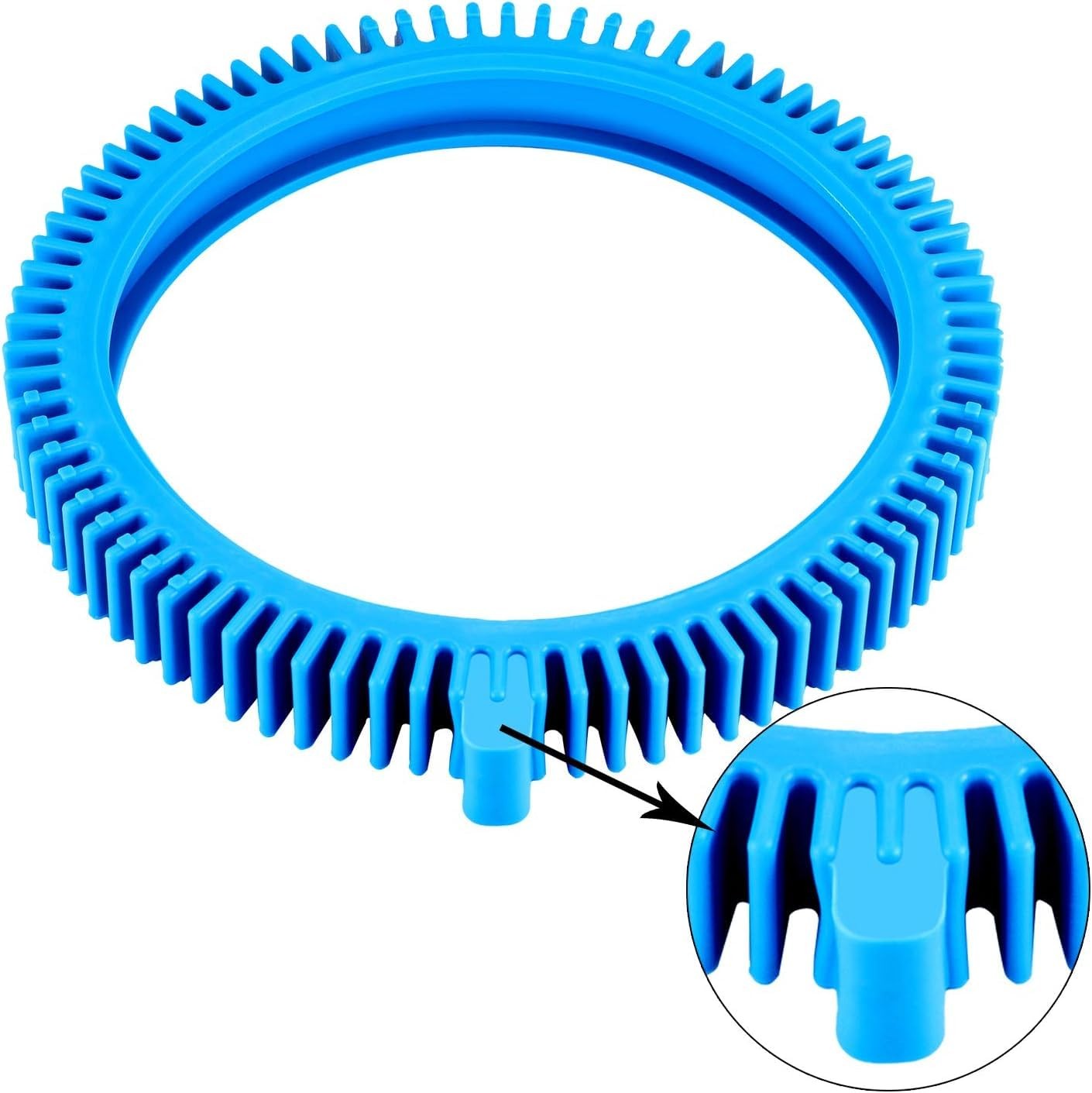 2 Pack Blue Front Tire Kit Super Hump Replacement for Hayward Poolvergnuegen