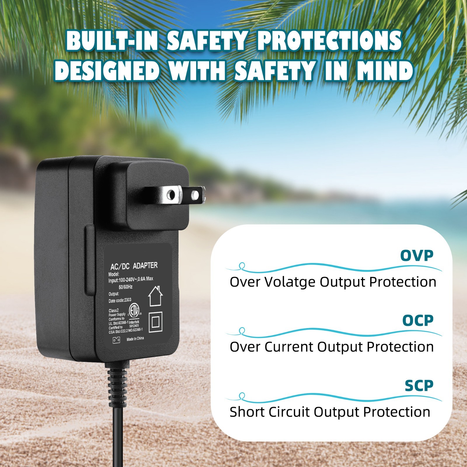 12.6V AC DC Charger Compatible with Moolan S1 Pool Vacuum Cleaner Power Supply