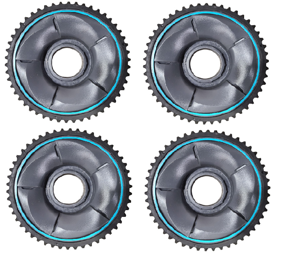 Set of 4 AIPER Seagull Pro Cordless Robotic Pool Replacement Spare Wheels ONLY