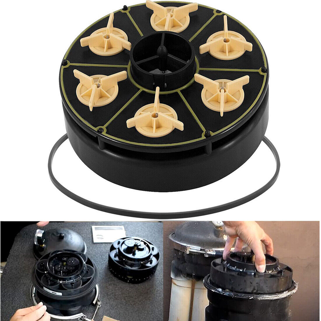 For Paramount 004-302-4408-00 In Floor Pool 6 Port Module with Valve Shell Oring