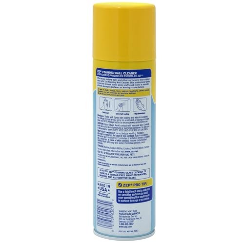 ZUFWC8 Foaming Wall Cleaner8 oz, Clear 1