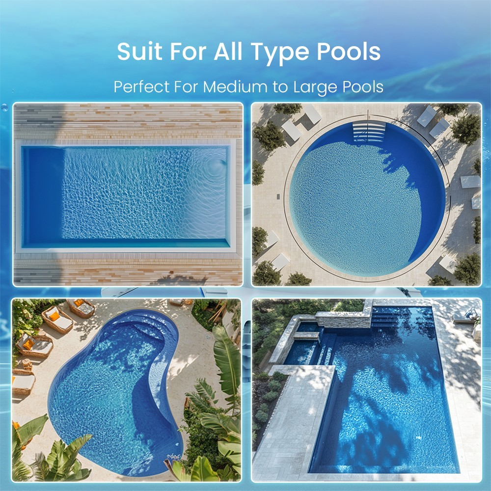 Poolmate Hydro 4 SE Corded Robotic Pool Cleaner Automatic Pool Vacuum