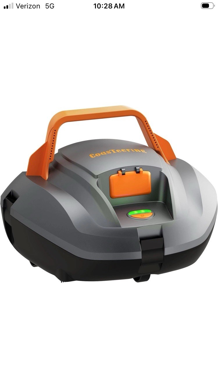 Powerful Cordless Robotic Automatic Pool Vacuum Cleaner for Above Ground Pools