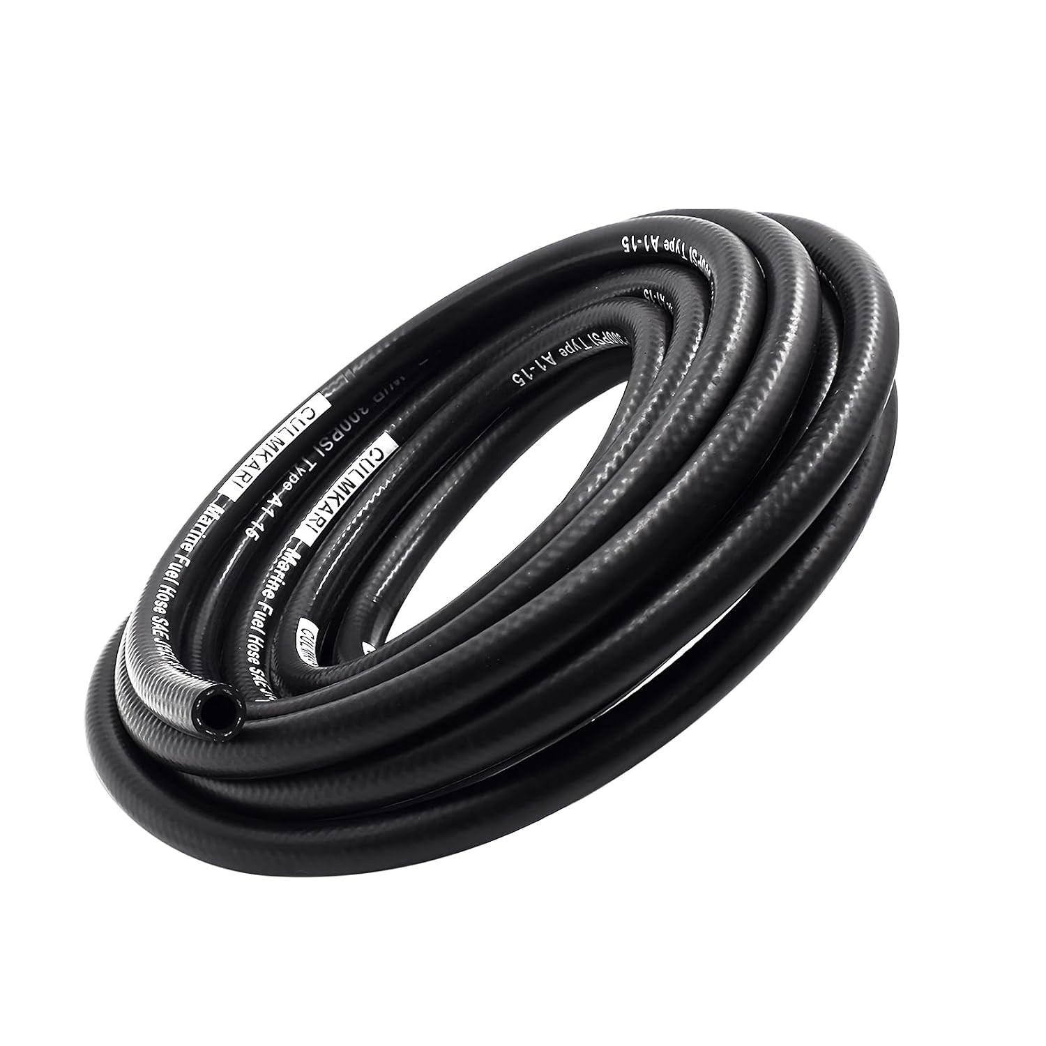 3/8″ Marine Fuel Hose Feed Line Rubber SAE J1527 Standards 8 Marine Fuel Hose
