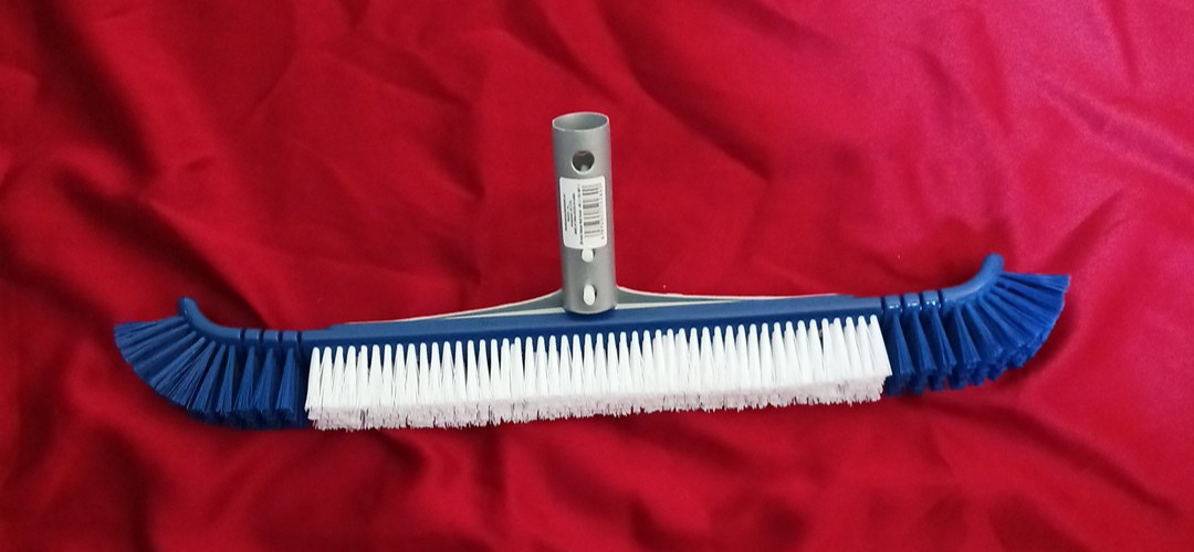 lot 3pcs Pool MAINSTAYS 20″ 2-IN-1 Leaf Skimmer Rake Vacuum Head 20″ Wall Brush
