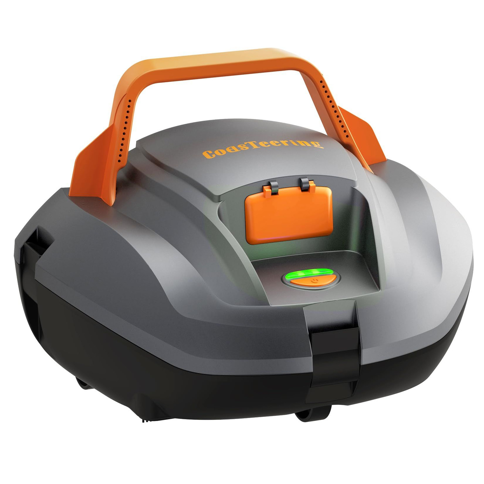 Coasteering Planet Edge Pool Vacuum for Above Ground Pool, 120-Min Light Grey