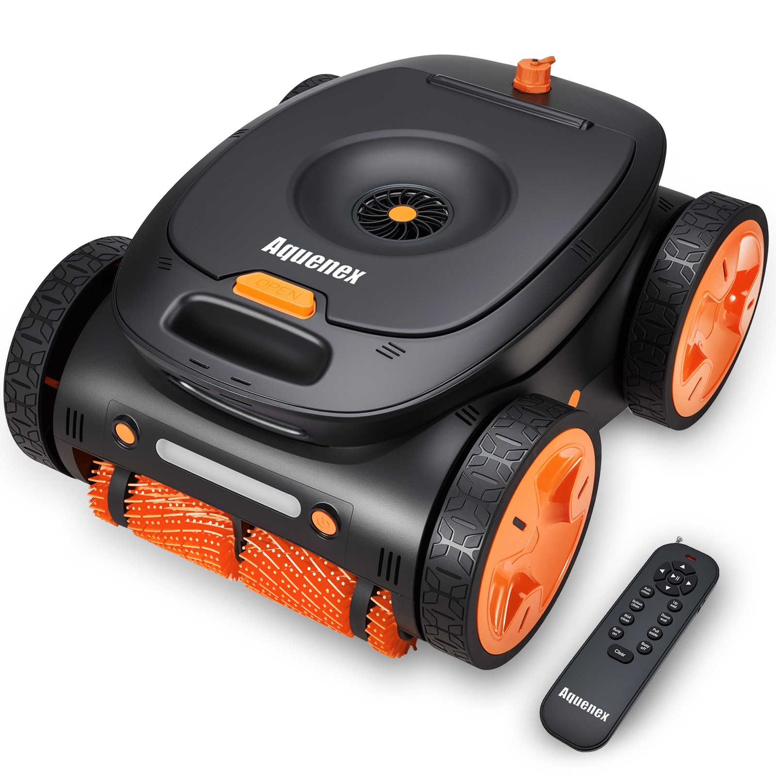 Robotic Pool Cleaner, Cordless Pool Vacuum for Inground Pools,APP&Remote Control