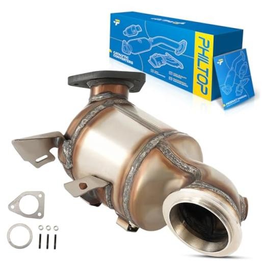 Front Catalytic Converter Kit Direct-Fit Replacement For Encore 1.4L 2013-2021