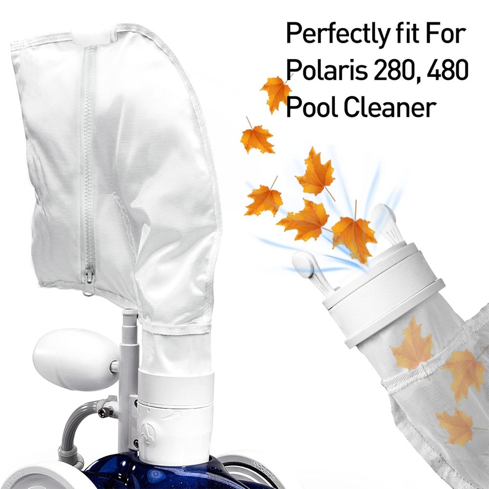 2/4 Pack Pool Cleaner Bags for Polaris 280 & 480 Replacement K13 K16
