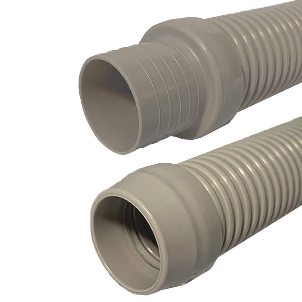 Puri Tech Vacuum Hose Navigator Pool Vac Ultra Aquabug 1.5in x 4ft Lt. Grey 9 pk
