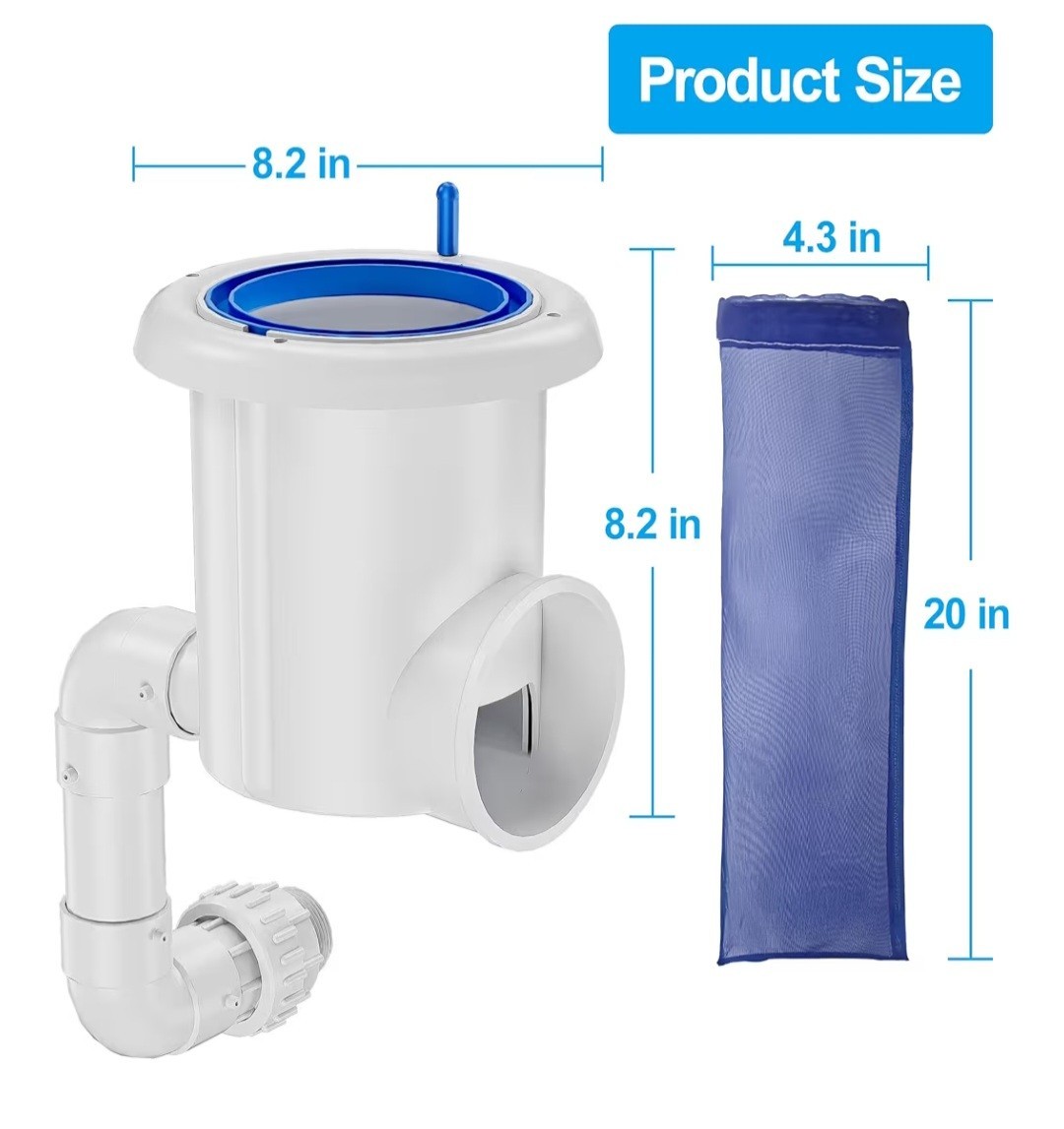 Automatic Pool Skimmer and Cleaner for Inground Pools