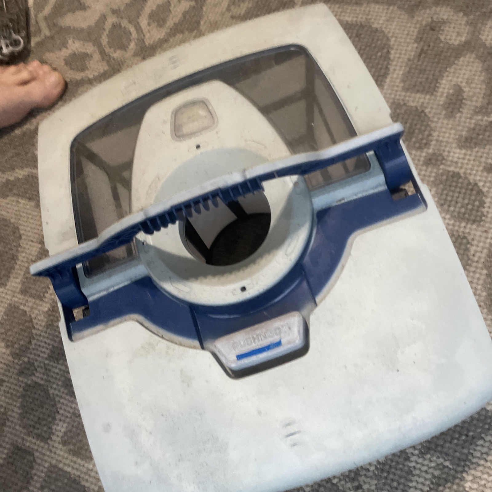 POLARIS F8050 8050 Filter BLUE POOL ROBOT CLEANER BASKET AND TOP COVER CANISTER