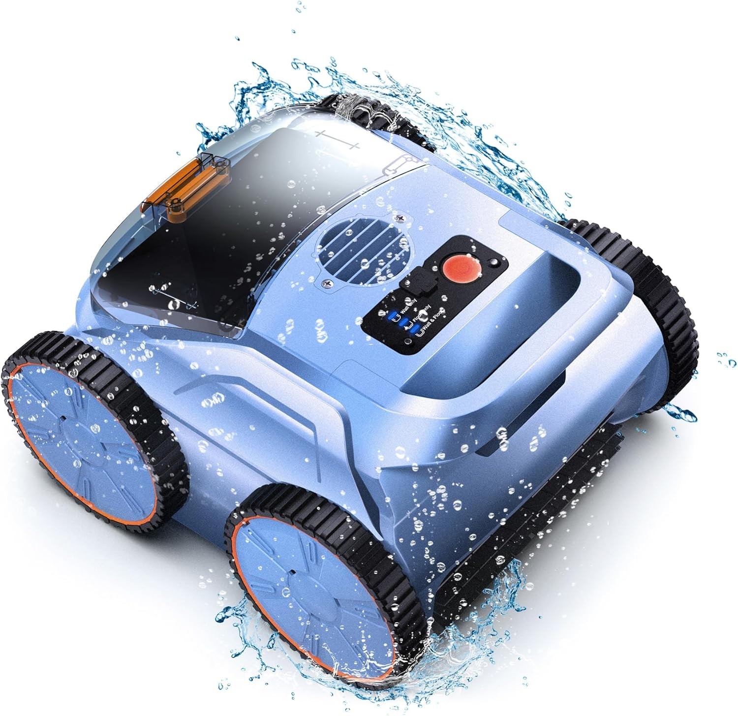 Inground Robotic Pool Cleaner Floor Wall Waterline 150min