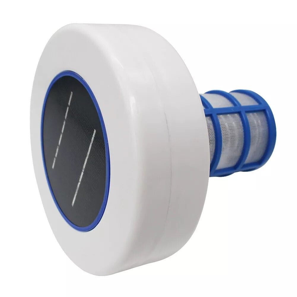 Eco Friendly Pool Water Treatment Solar Powered Ionizer Easy to Maintain