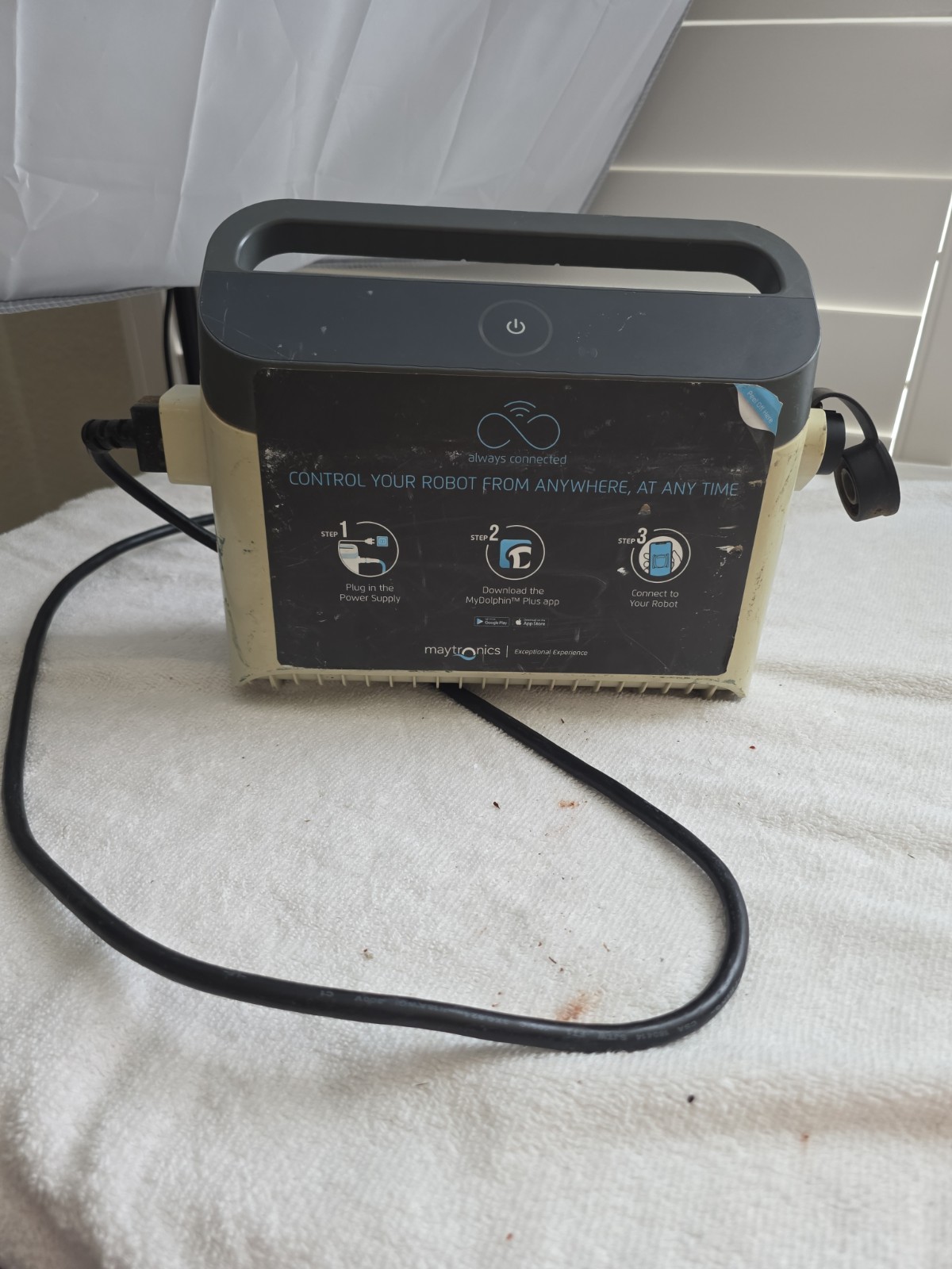 Dolphin Maytronics OEM Power Supply 99956083‑V6 Wi‑Fi CC Plus Parts Or Repair