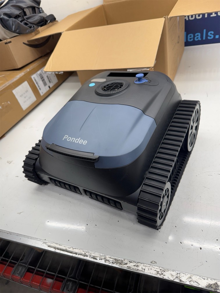 Pondee X5 Robotic Pool Vacuum for Inground Pools, Cordless Cleaner W/ Smart Navi