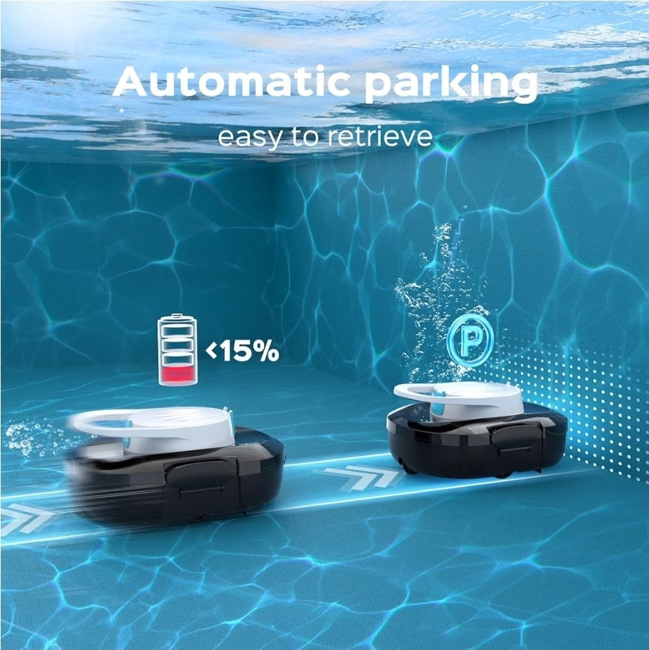 Automatic Robotic Pool Cleaner for Above Ground Pools, S1 Pro