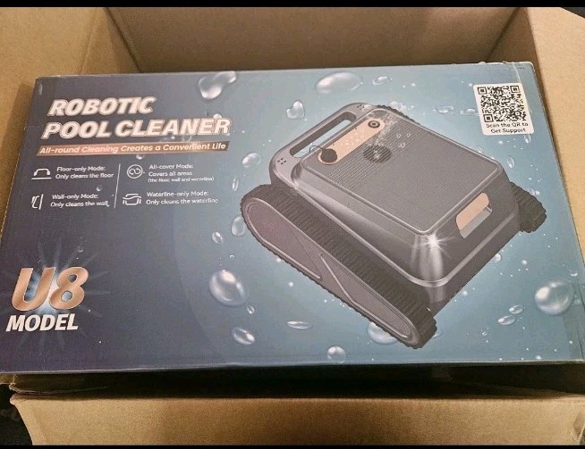 Ezioov U8 Cordless Robotic Pool Cleaner (New)
