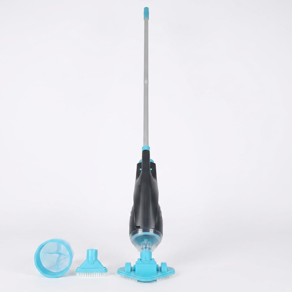 Cordless Handheld Pool Vacuum for Hot Tub Spa and Small Pools, Running Time up t