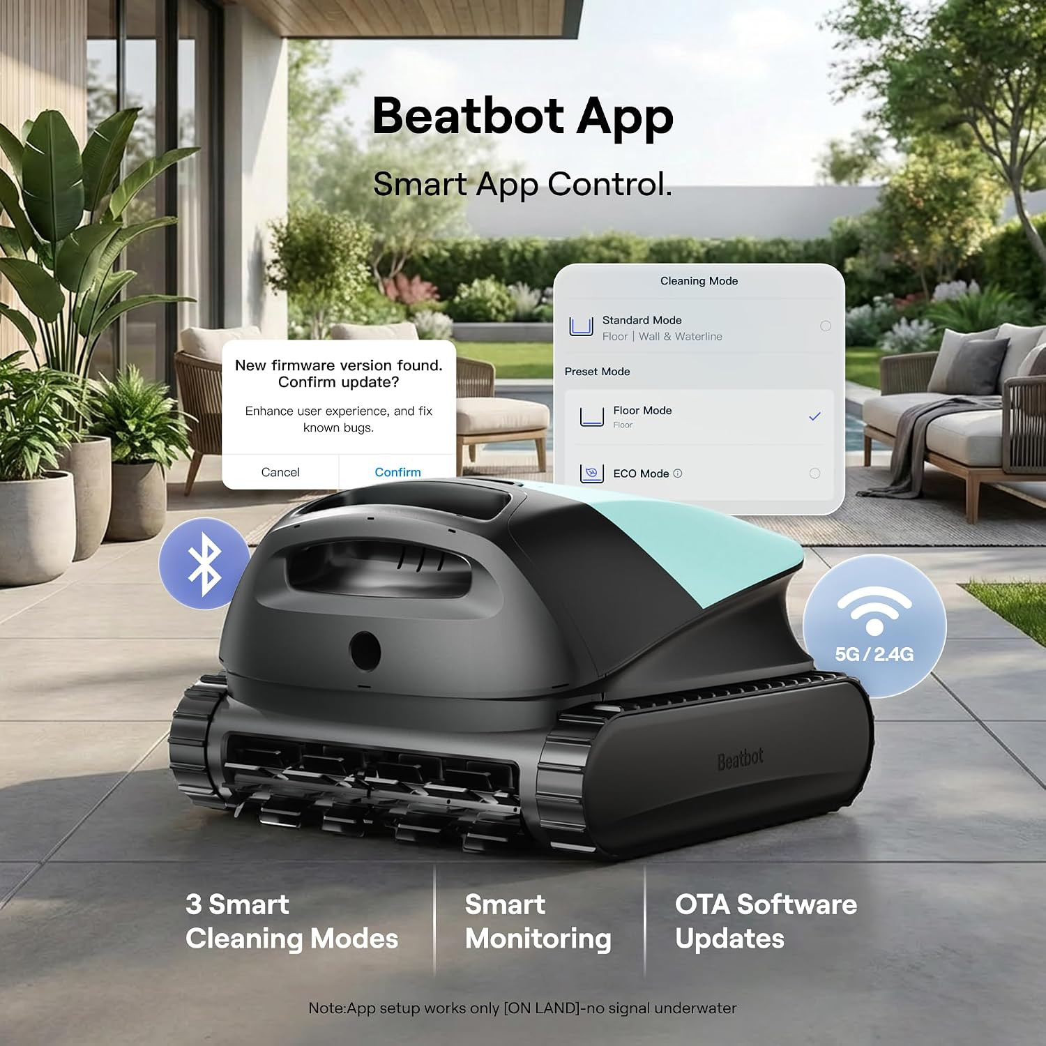 (2026 Upgrade) Beatbot Sora 10 Cordless Pool Vacuum Robot for Inground & above G