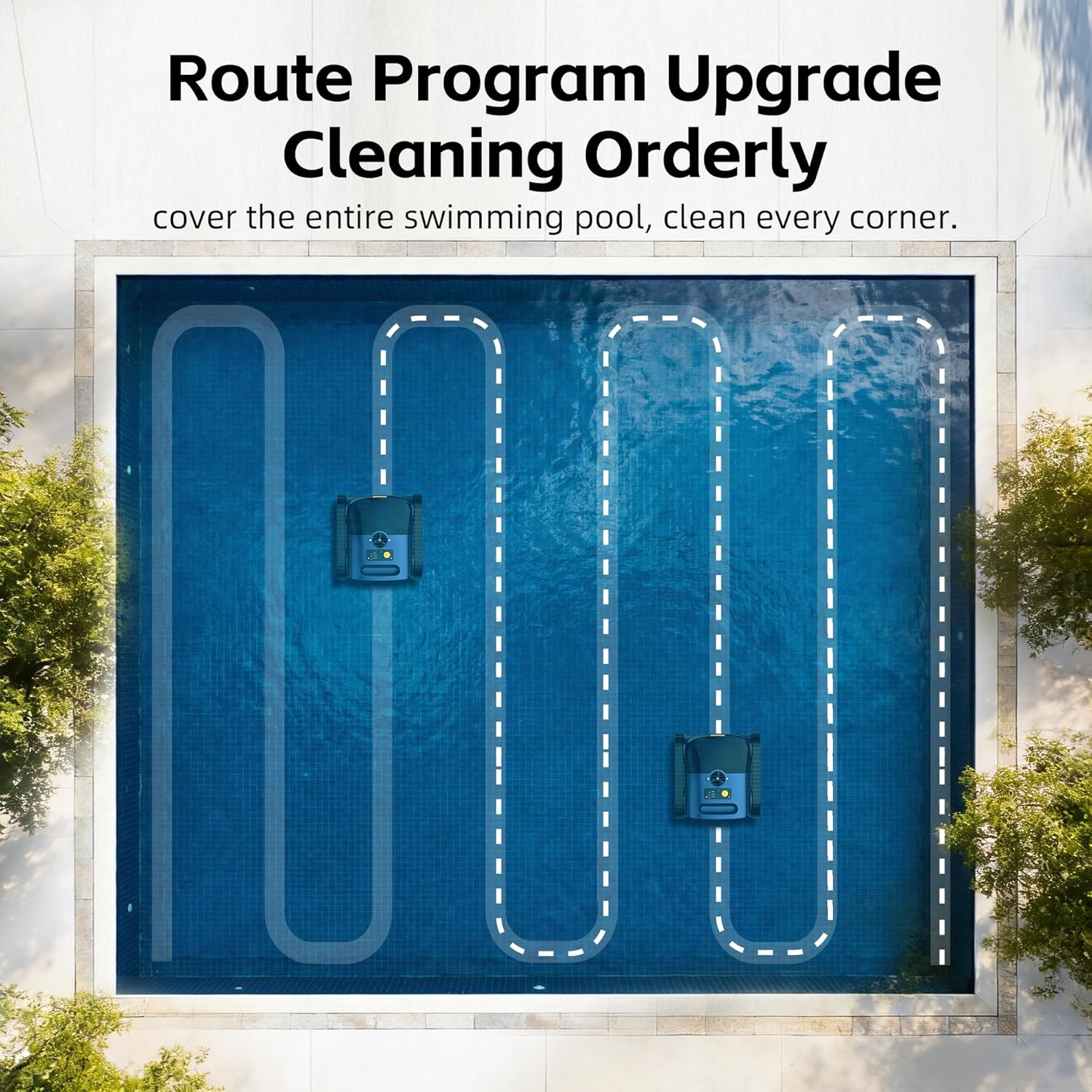 (2026 Upgrade) Pool Vacuum for Inground Pool & above Ground Pool, Cordless Pool