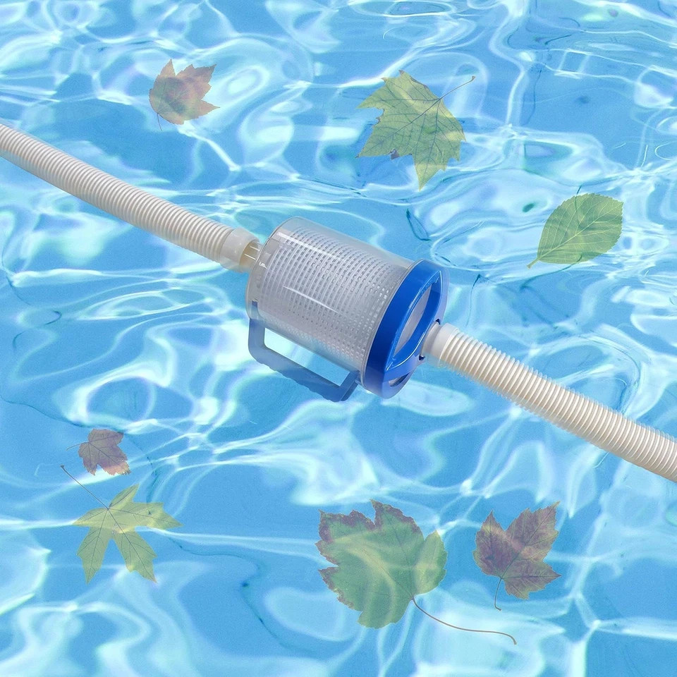 Poolsupplytown Upgraded W560 Inline Pool Leaf Canister/Leaf Catcher/Leaf Trap wi