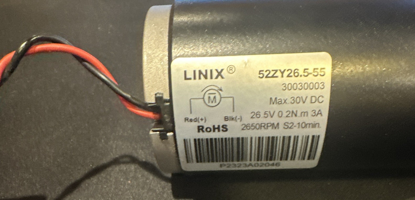 LINIX DC Motor Max 30V 52ZY26.5-55 / 30030003 Pool Cleaner Replacement