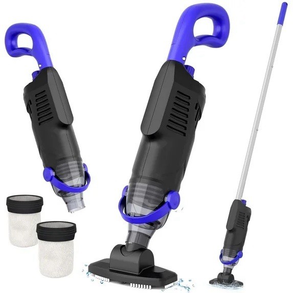 LITTLE SHARK Pool Vacuum For Above Ground Pool Hot Tub Vacuum 60W Motor G16/19