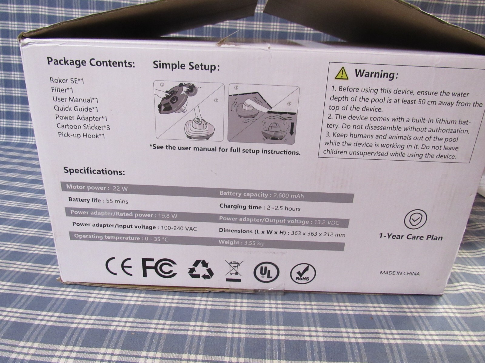 Hydrus Seauto Roker Robotic Pool Cleaner (Excellent See Video) FREE SHIPPING