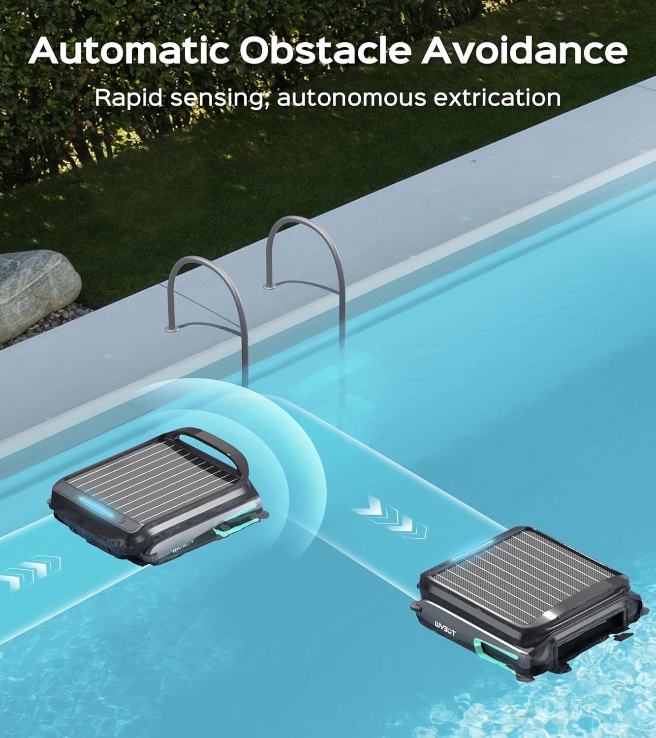WYBOT F1 Pool Skimmer Robot Cleaner App Remote Control Automatic Pool Cleaner