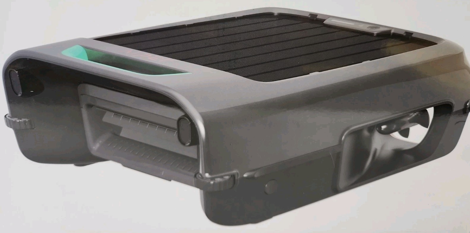 NEW Aiper Ecosurfer S2 Solar Powered Pool Surface Skimmer Robot – Grey