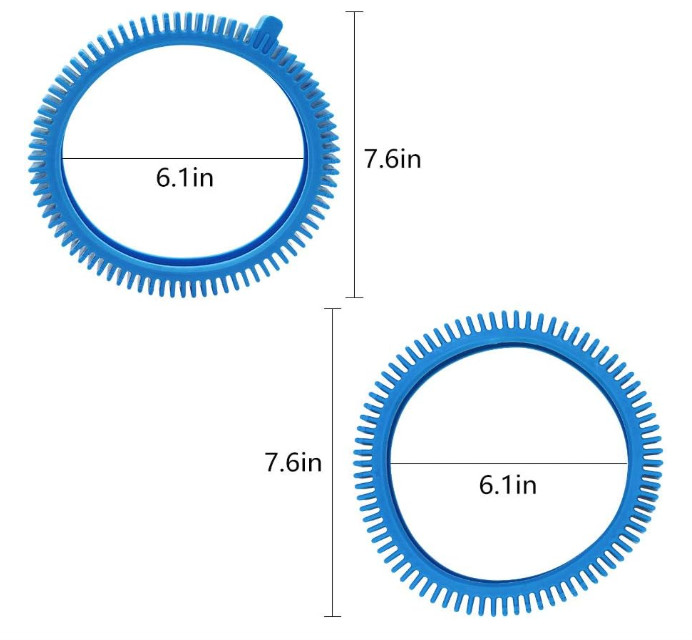 The Pool Cleaner Front Rear Tire Replacement Blue 896584000-143 PoolCleaner Kit