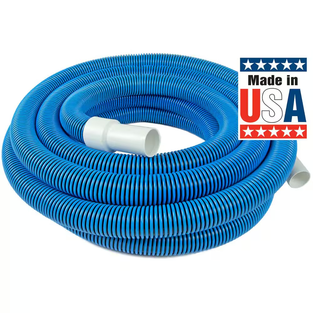 Classic Collection 45 Ft. X 1-1/2 In. Swimming Pool Vacuum Hose for Inground Poo