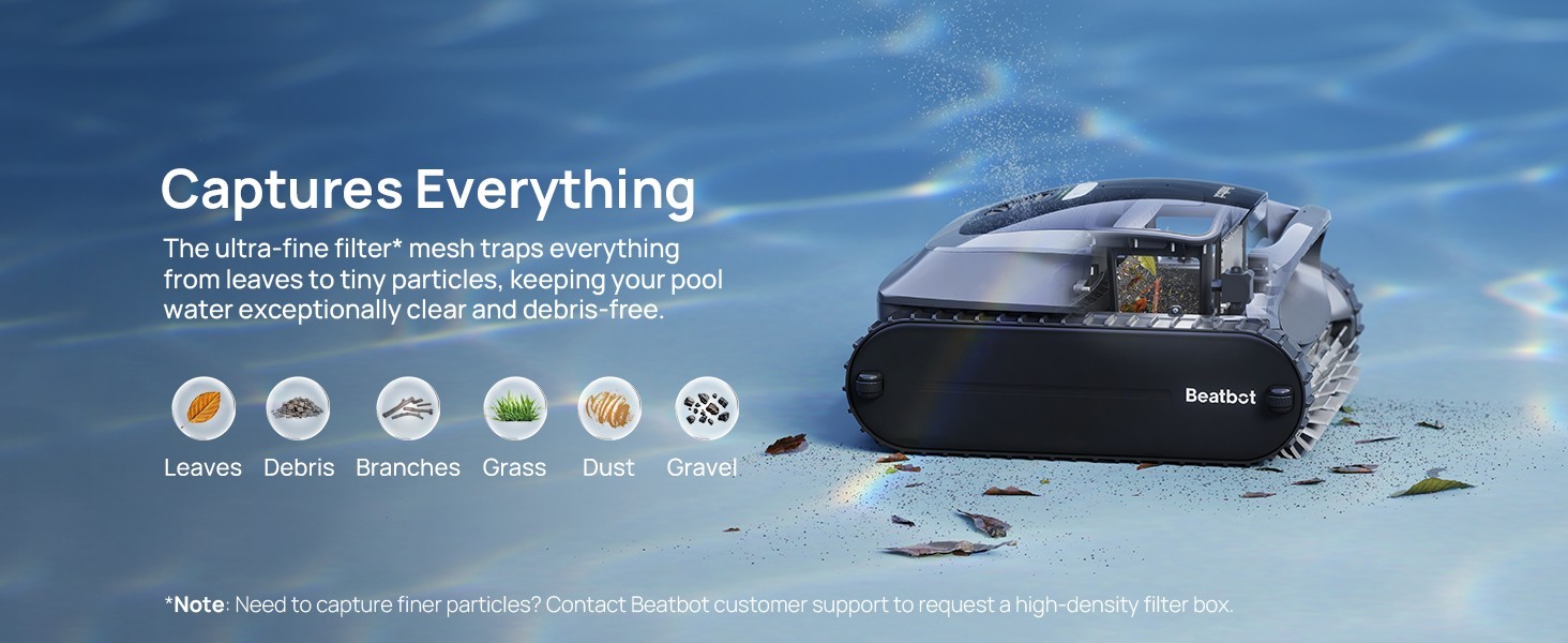 Beatbot AquaSense 2 Cordless Robotic Pool Vacuum Cleaner ( Used )