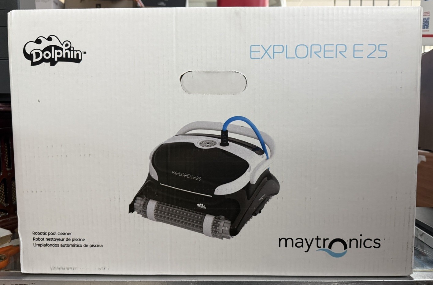 Maytronics Dolphin Explorer E25 – Robotic Pool Cleaner Vacuum…NEW!!!