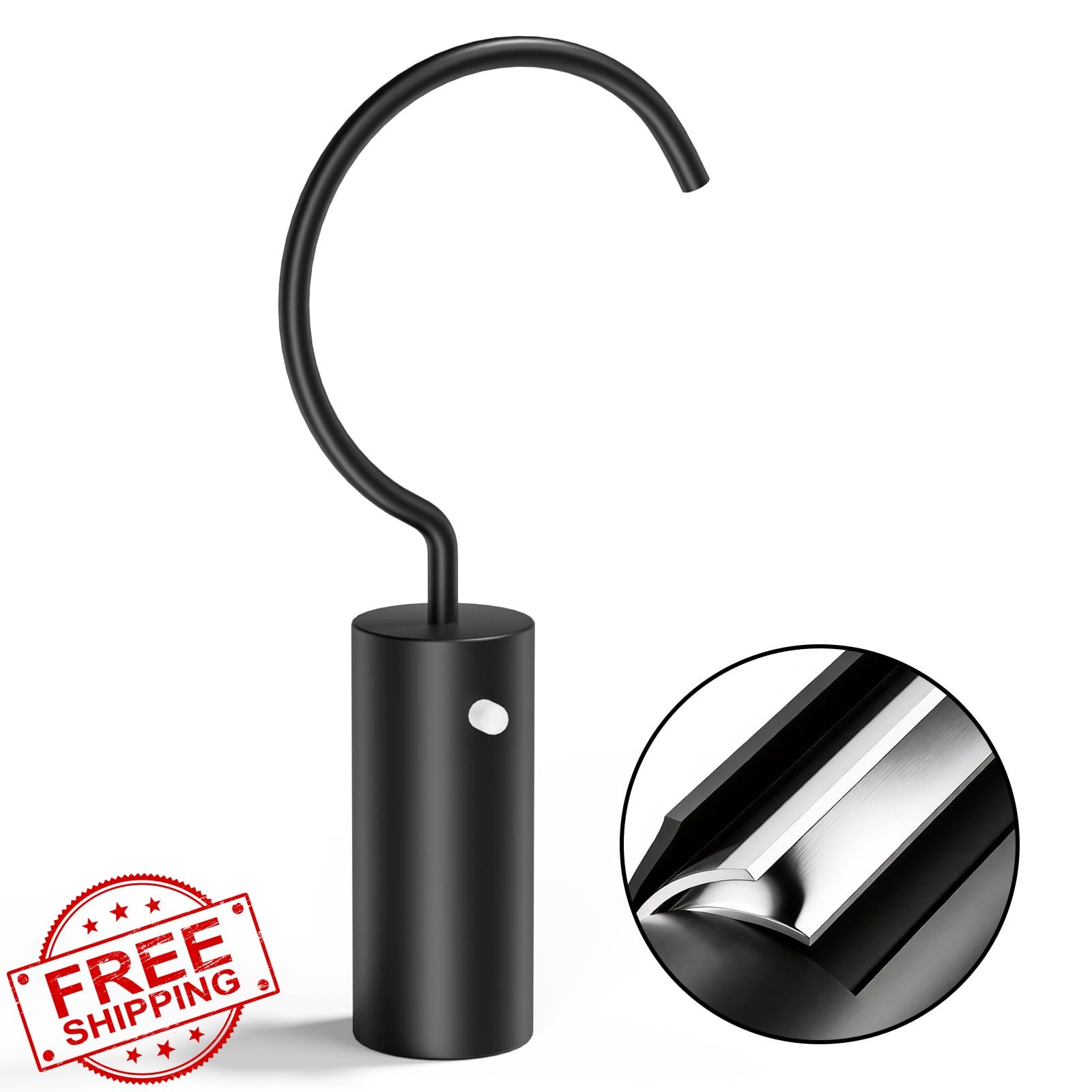 Robotic Pool Cleaner Hook for Telescopic Poles Retrieval