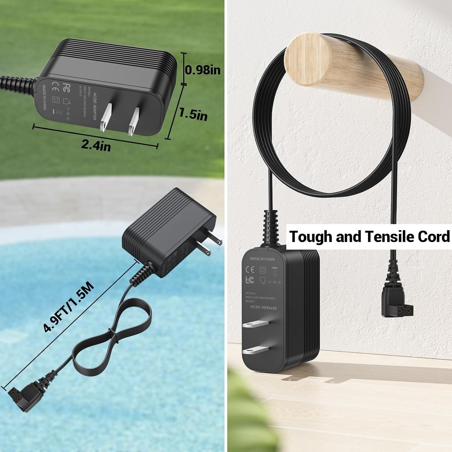 12.6V Charger for Aiper Seagull Pool Vacuum 600 800 800B SE 1000 1500 P1111 H…