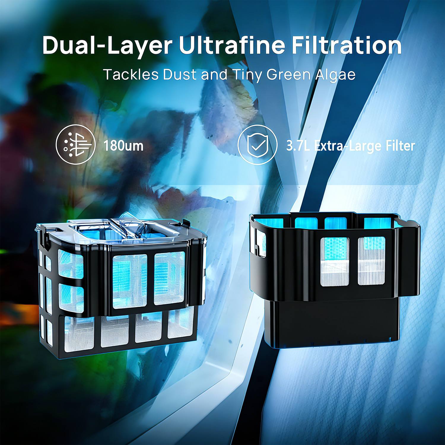 Smart Pool Cleaner Robot, Floor Wall Waterline Cleaning with APP Control