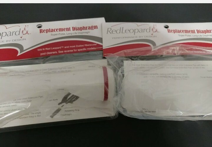 2 Repl Diaphragm for Red Leopard & most Zodiac/Baracuda Pool Cleaners S0005