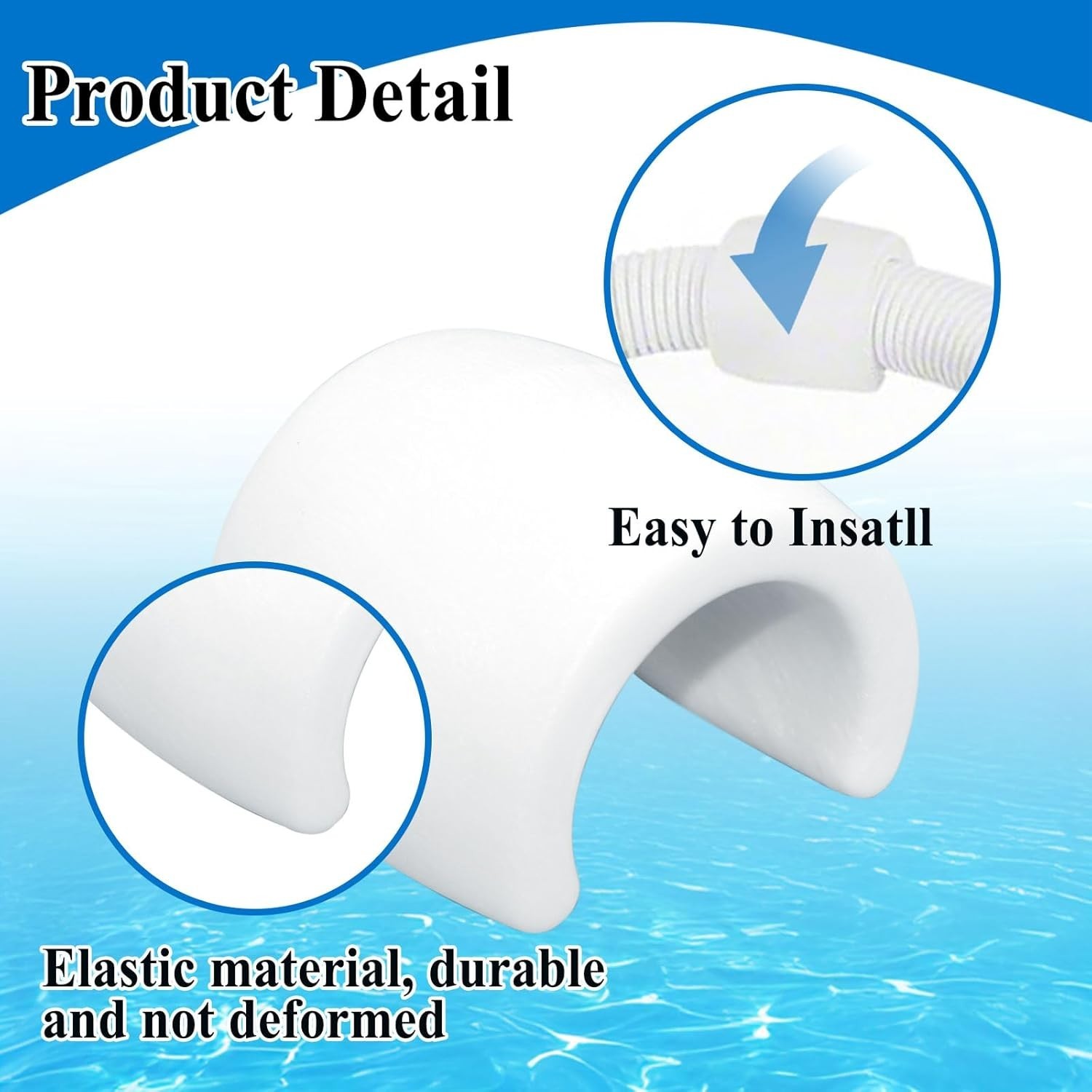 Pool Cleaner Hose Floats – 2.45″ Diameter (4)