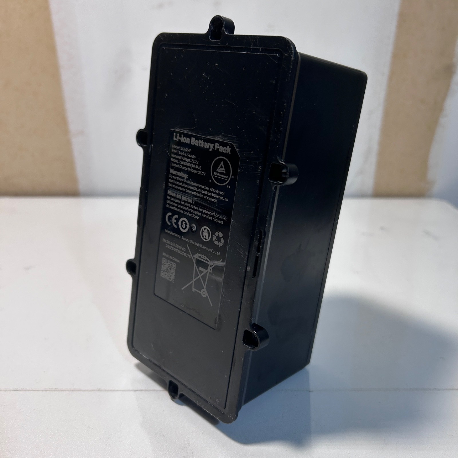 Li-ion Battery Pack for Seauto SAT40 Cordless Robotic Pool Cleaner