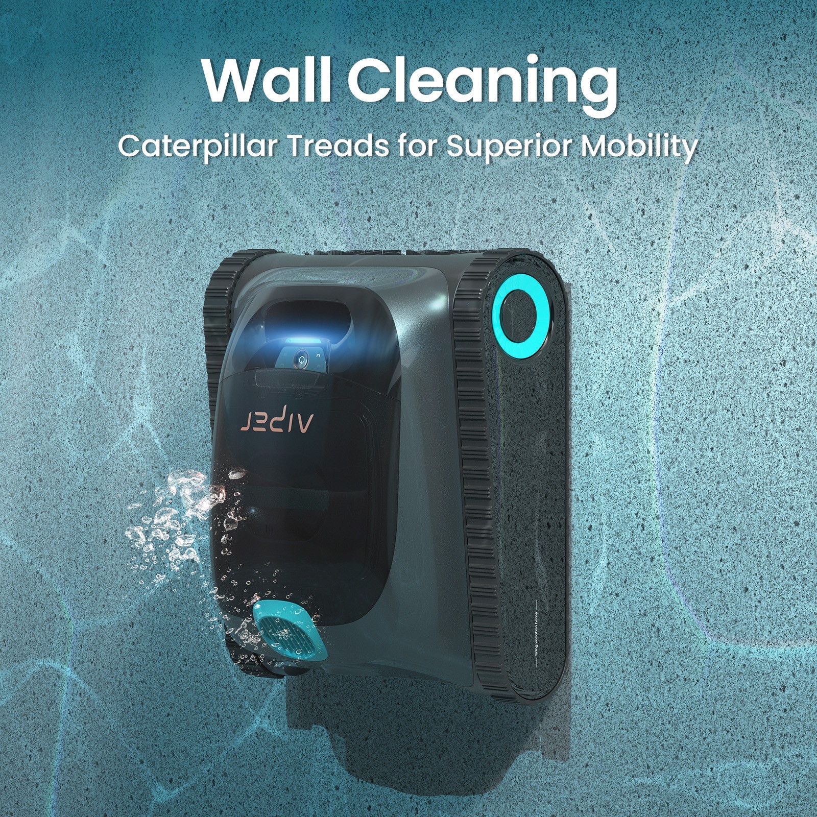 Aiper Scuba S1 Cordless Wall Climbing Robotic Pool Cleaner for In-Ground Pools