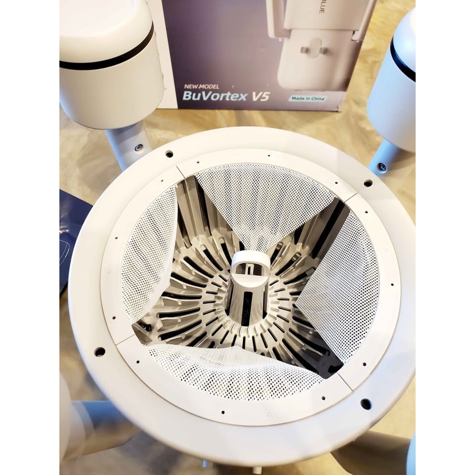 BuBlue BuVortex V5 Robotic Pool Skimmer Surface Cleaner
