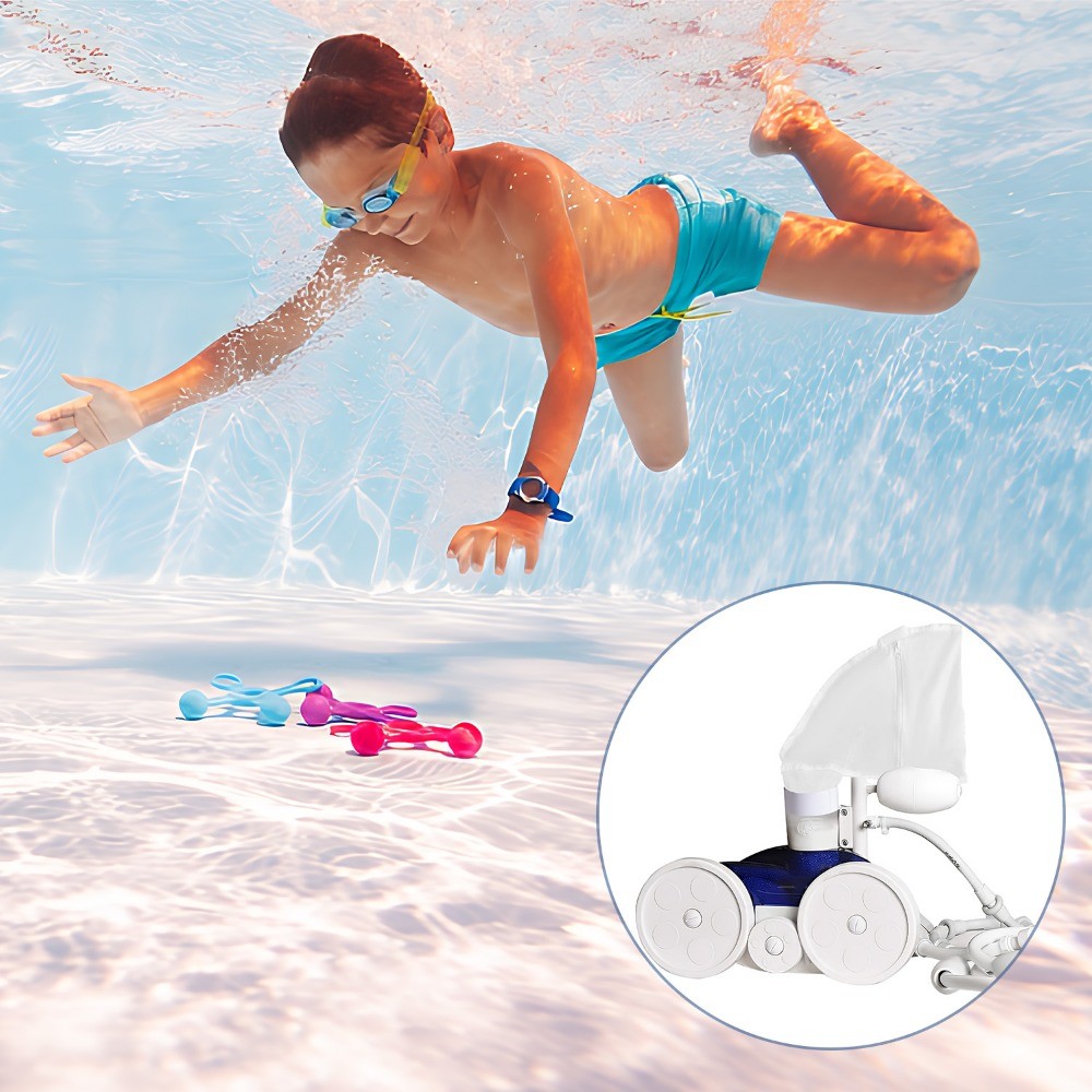 Nylon Mesh Pool Cleaning Bags for Polaris 280 and 480 Pool Cleaners (4 Packs)
