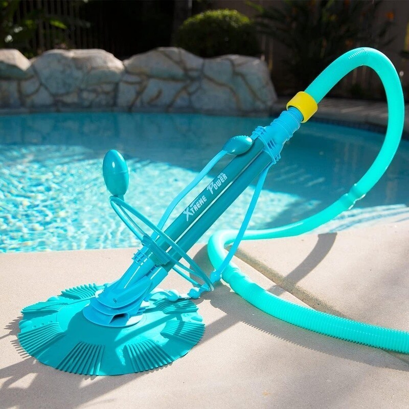 Automatic Suction Wall Climber Pool Cleaner W/ 10 Hoses In-Ground Pools New