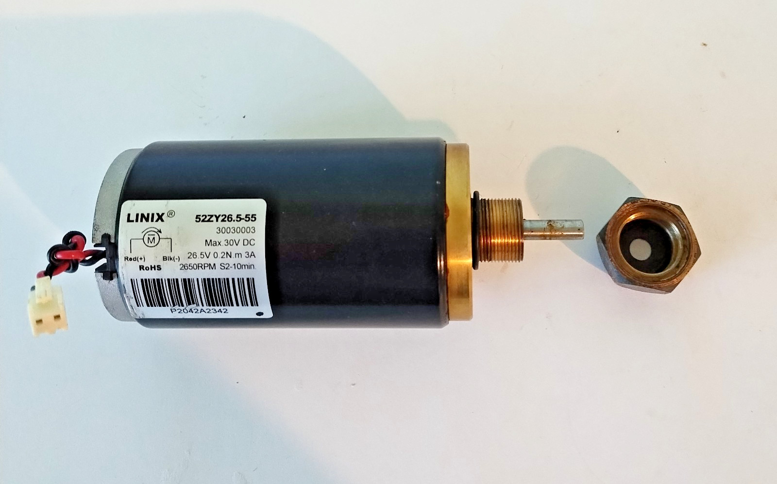 OEM Polaris 9450 9550 Linix 52ZY26.5-55 26.5V DC Drive Motor Tested Ohms